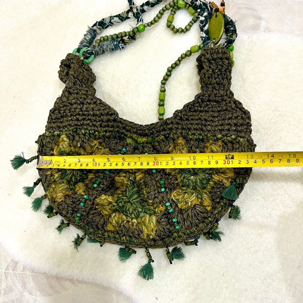Hand made Crochet Boho Tote Bag - Picture 14 of 16